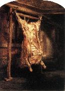 REMBRANDT Harmenszoon van Rijn, The Flayed Ox